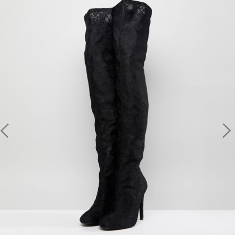 ASOS “ call it spring” over the knee boots